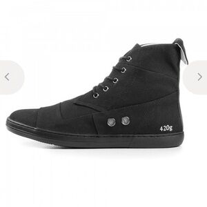 gram 420 G Swedish cotton canvas high top ankle boots sneakers flat shoes